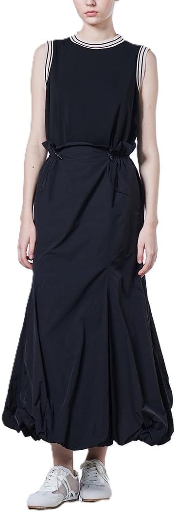 80s90s 日本製 DOMON ウールギャバジン ロングトレンチコート 黒 M